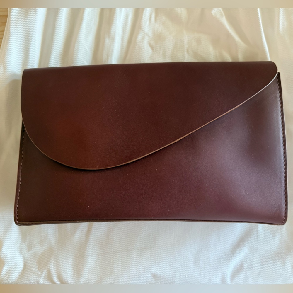 Teddi Joelle Signature Clutch and Card Holder in cognac - Picture 5 of 12